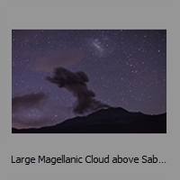 Large Magellanic Cloud above Sabancaya